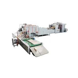 Линия для производства бумажных сейф пакетов с ручками KD-430