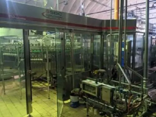 Линия по выдуву и розливу в ПЭТ бутылки, производительность до 12 000 бут/час
