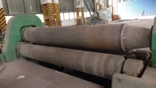 Вальцы 3-х валковые VEB SCHWERMASCHINENBAU HR UBBD 40x4000