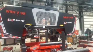 ленточная горизонтальная пилорама Wravor WRC 1250 AC 2019 года выпуска после генерального ремонта 2026