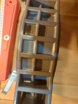 Кран-бабочка Praher S4 PVC DN125 d140 PN10 122001