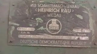 Вальцы 3-х валковые VEB SCHWERMASCHINENBAU HR UBBD 40x4000