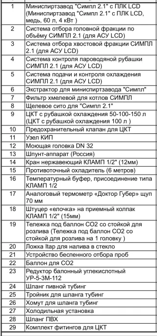 Пивное оборудование, Домашняя Пивоварня -Дистилятор