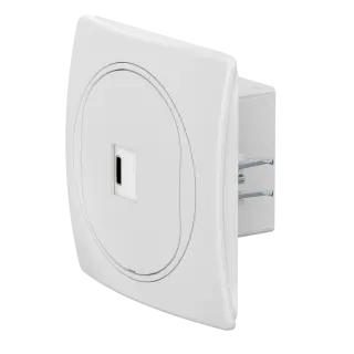Розетка скрытой установки CADUCEUS ALING EON USB тип С для зарядки 1-го устройства, 3А, 5В=, 250В~