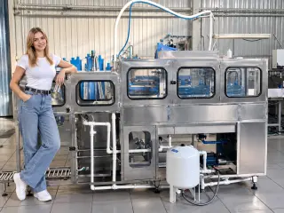Триблок розлива воды 19л ВРН 120