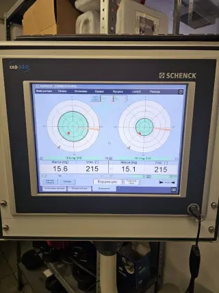 Балансировочные станки Schenck 110 mbrs и Schenck tв-сomfort