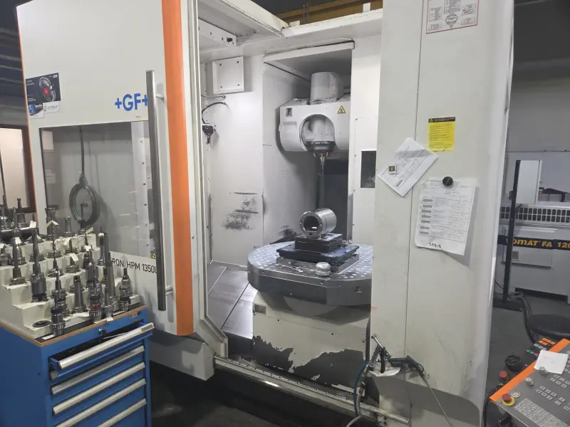 5 осевой обрабатывающий центр MIKRON HPM 1350U