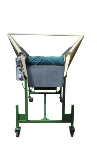 приемный бункер для картофеля, овощей, моркови, лука, свеклы, топинамбура КЛП-1. Накопительный бункер для картофеля и овощей