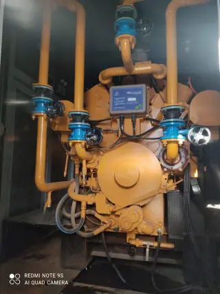 Газопоршневую электростанцию