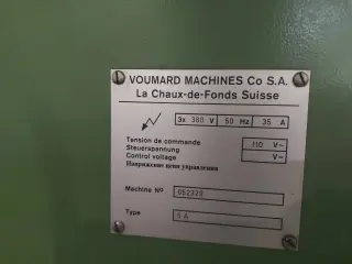 Внутришлифовальный станок VOUMARD 5A