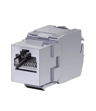 Модуль CADUCEUS ALING EXPERIENCE Keystone RJ45 8P8C cat. 6A, FTP