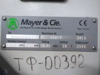 RELANIT 2,4 E RELANIT 2.4E фирмы Mayer&amp;Cie 2012 года