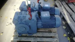 Bauer немецкий конический мотор-редуктор BK60-14U/DSE11SA4
