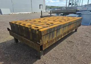 Плита монтажная сварочная чугунная 3000х1500х300мм с Т-образными пазами