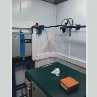 Контейнер для мониторинга атмосферы и метеостанций