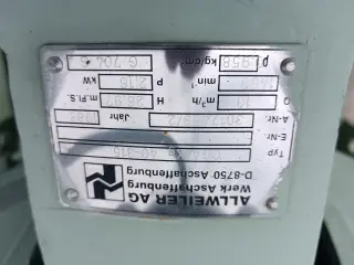 Нефтяной насос ALLWEILER CGA-Xg 40-315 с хранения