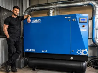 Винтовой компрессор Abac genesis 22