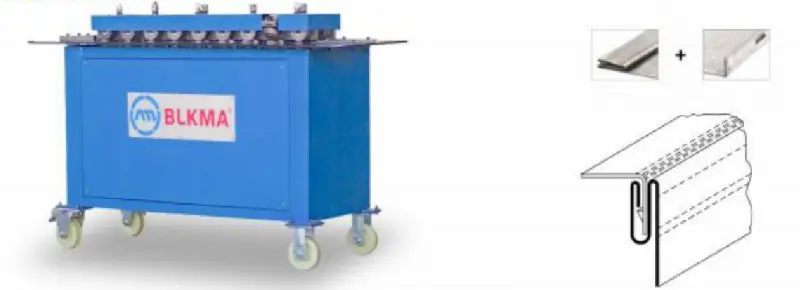 SNAP LOCK FORMING MACHINE (Машина для формирования защёлочного замка)