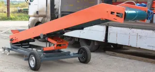 Транспортёр ленточный наклонный ТЛН-6565 "Полёт Агро" для овощей