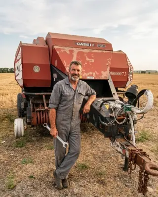 Пресс-подборщик Case IH 550с