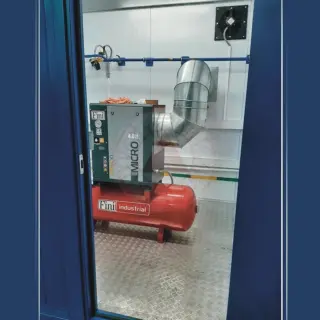 Контейнер для мониторинга атмосферы и метеостанций