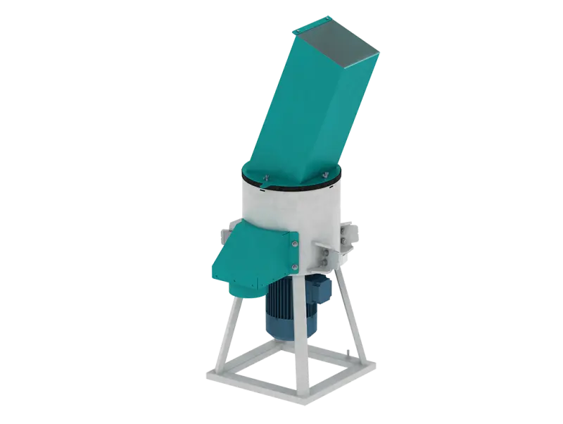 Роторная дробилка МИ-500р (Дробилка пластика, плёнки, ткани, ПЭТ тары, поролона)