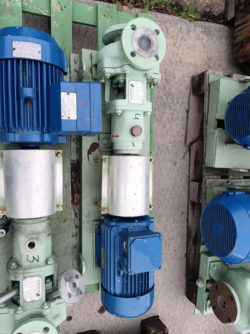 Нефтяной насос ALLWEILER CGA-Xg 40-125 с хранения
