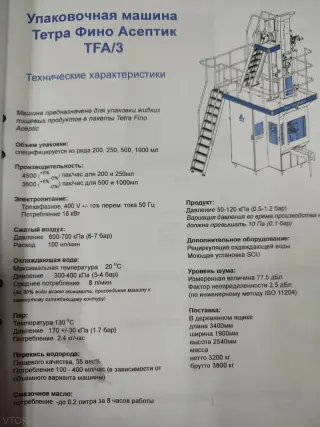 Тэн с терморегулятором - TFA/3 Тетра фино асептик