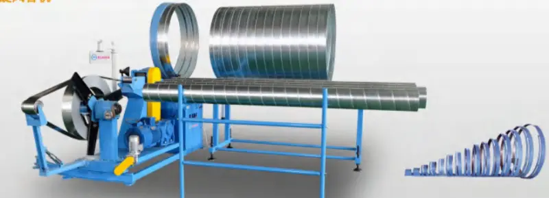 SPIRAL DUCT MACHINE модель BAL-1500 / BAL-2000