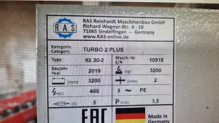 Листогиб RAS Turbo 2 Plus