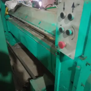 листогиб с поворотной балкой
