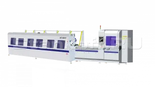 Высокоскоростной лазерный труборез LPC80-A8-AF6000/3000 Raycus 5-axis