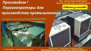 Парогенератор для производства промышленный