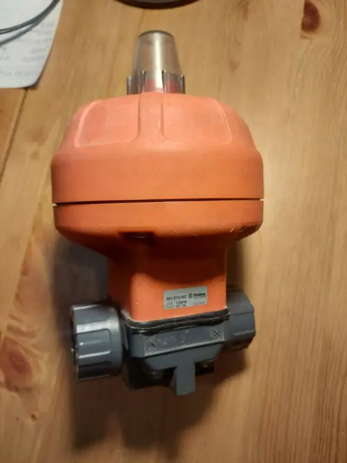 Мембранный клапан Stubbe MV 310-NC с пневмоприводом DN15 PN10 d20