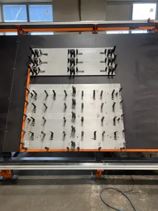 гвоздезабивной станок с ЧПУ PALLETMAX 6000, бренд STAKMA (Литва)