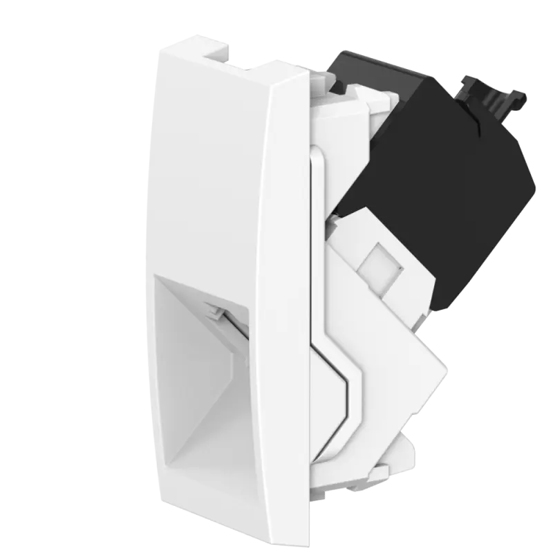 Встраиваемая модульная компьютерная розетка CADUCEUS ALING MODE с модулем Keystone RJ45 8P8C cat.6, UTP, механизм