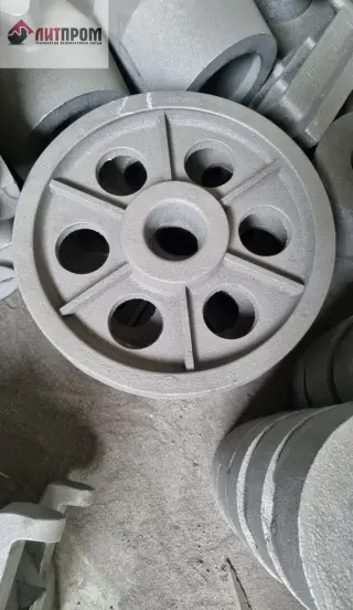 Шкив чугунный