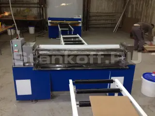 Двухвалковый станок для нанесения клея на плоские заготовки ДКС-1600