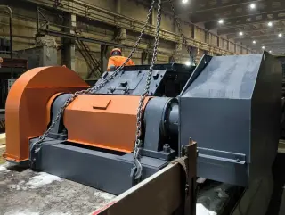 Дробилка валковая ДДЗ-4 / ДДЗ-6 производительностью 100–150 т/ч