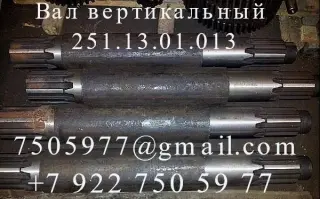 Вал вертикальный 251.13.15.001 на ДЭК-251