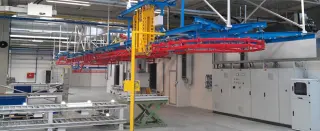 Конвейер CONVEYOR TEKNIK A/S (Дания) типа S 1000-270 с верхним пазом