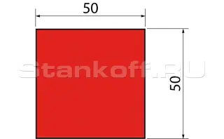 Полиуретановая вставка GM50x50.835