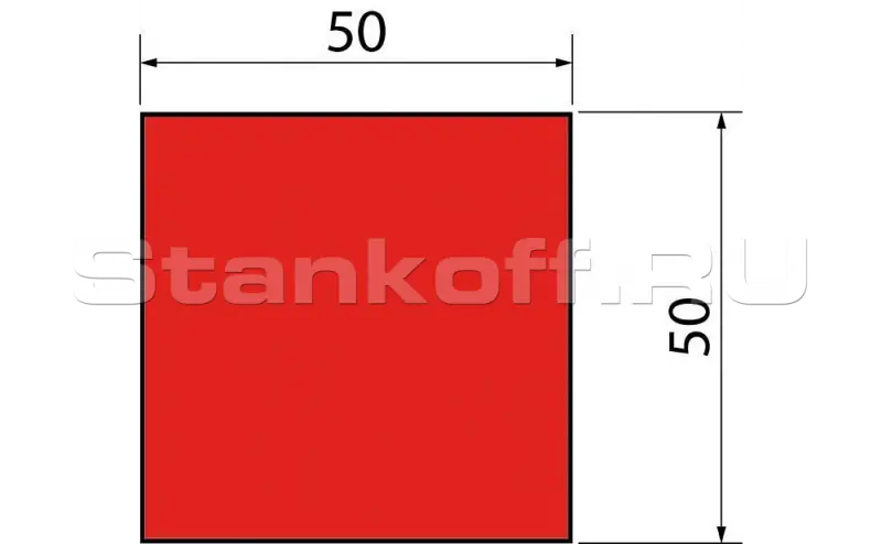 Полиуретановая вставка GM50x50.835