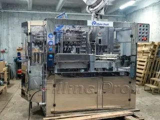 Моноблок розлива и укупоривания газированных напитков в стеклянные бутылки