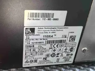 Термотрансферный принтер Zebra 110Xi4
