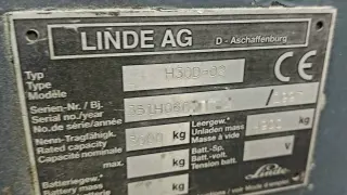 Погрузчик дизельный Linde H30D-02