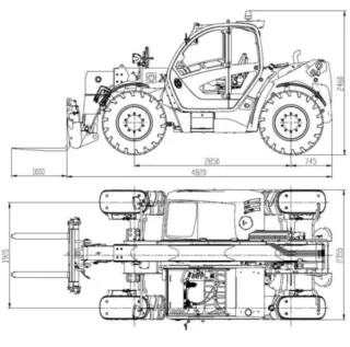 Телескопический погрузчик XCMG XC6-3007K