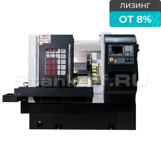 Токарный станок с ЧПУ на наклонной станине KMT с линейным суппортом GT-45