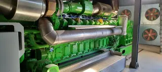 ГПД  Jenbacher, JGS 620/612, 4 Мвт., 2014 г. пиролизный газ