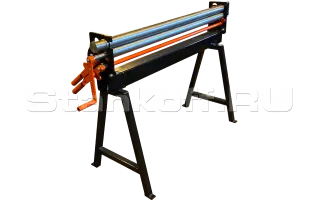 Вальцовочный станок трех-валковый ручной RM-1500x1.2